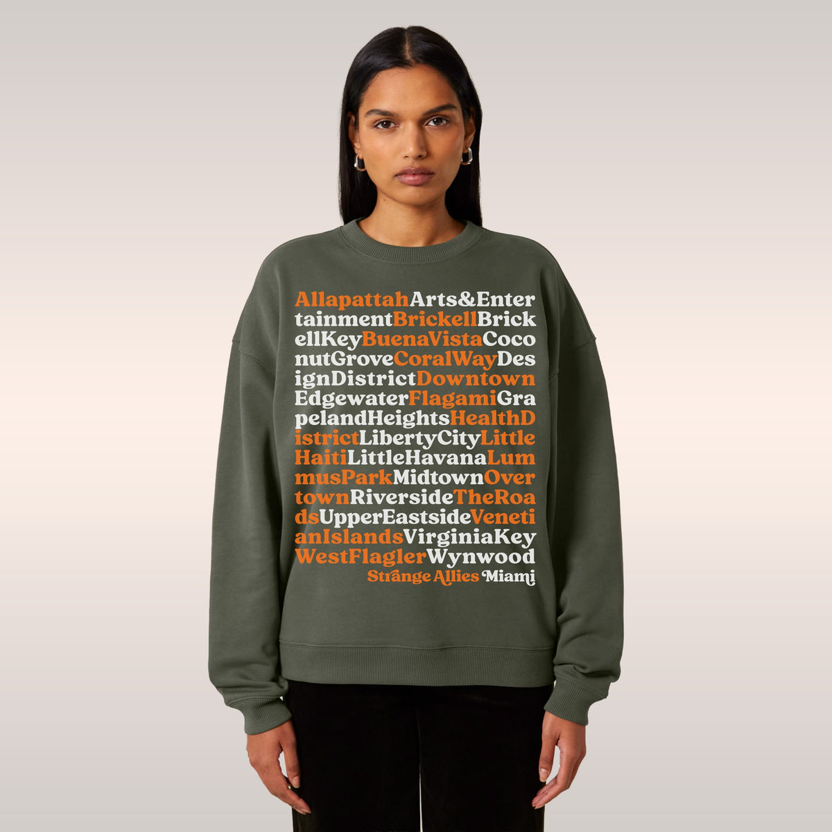 Miami Neighborhoods Sweatshirt