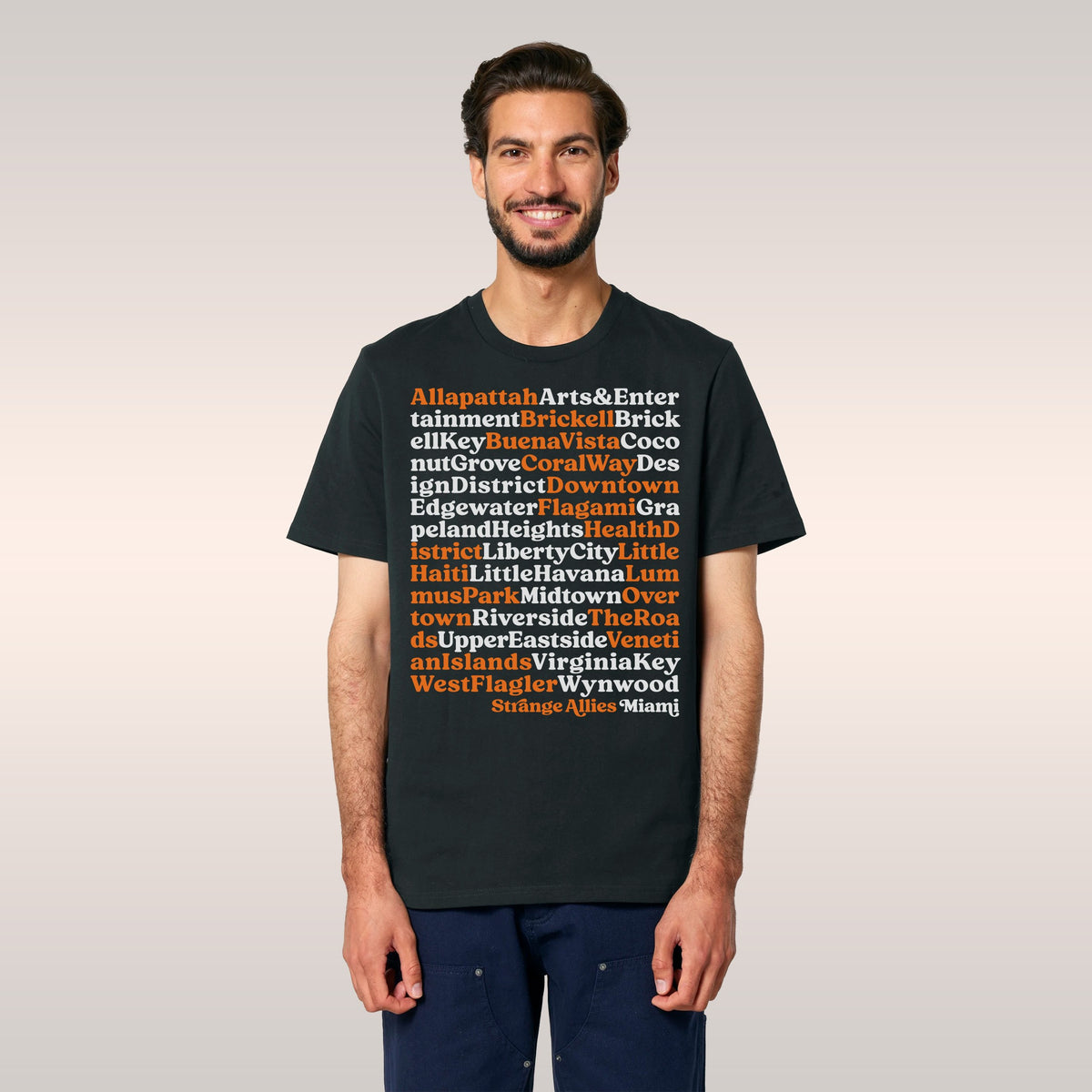 Miami Neighborhoods T-shirt