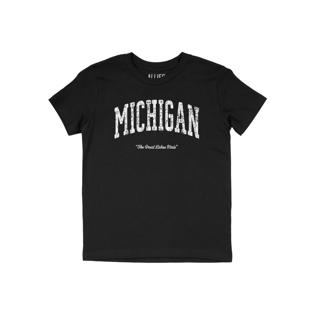 Michigan Vintage Kids T-shirt