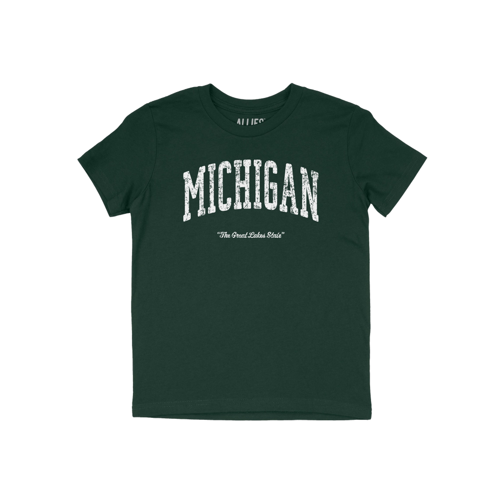 Michigan Vintage Kids T-shirt