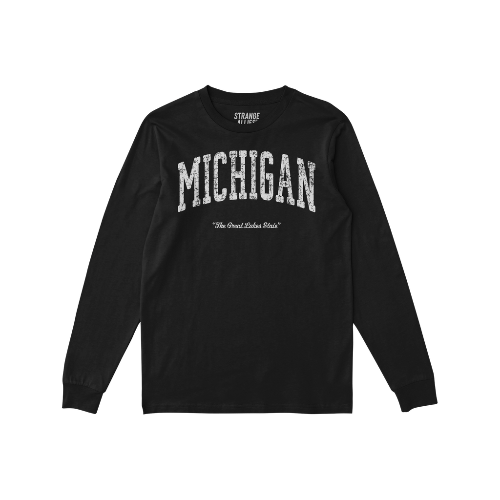 Michigan Vintage Long Sleeve T-shirt