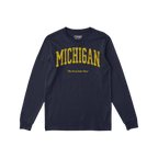 Michigan Vintage Long Sleeve T-shirt