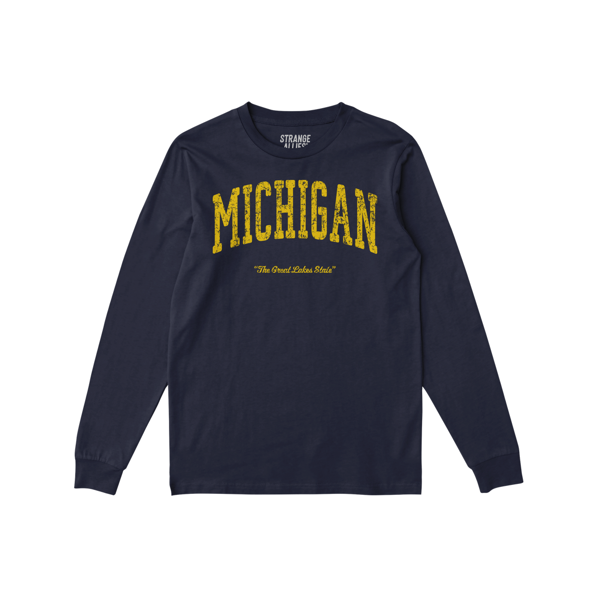 Michigan Vintage Long Sleeve T-shirt