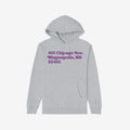 Minnesota Football Stadium Address Hoodie