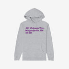 Minnesota Football Stadium Address Hoodie & Sweatshirt