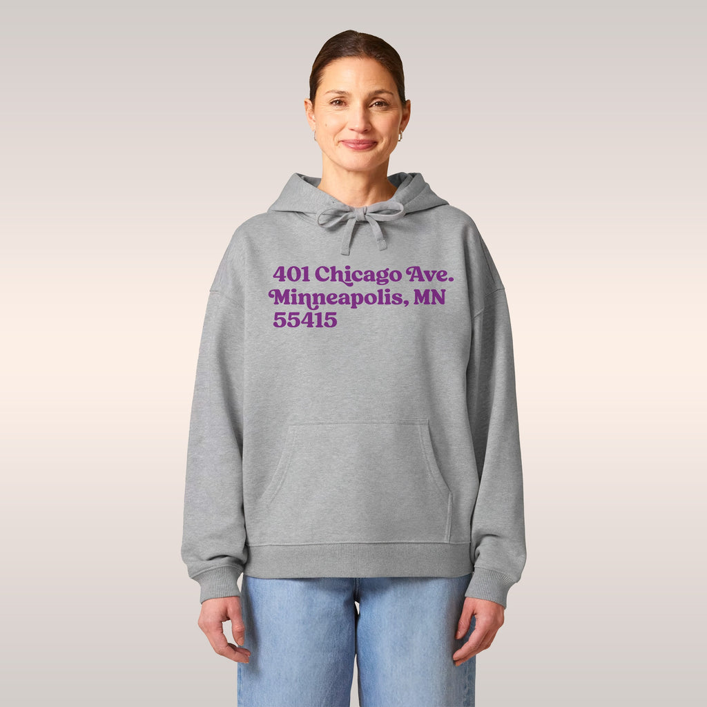 Minnesota Football Stadium Address Hoodie