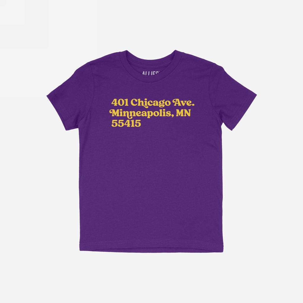 Minnesota Football Stadium Address T-shirt