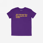 Minnesota Football Stadium Address T-shirt