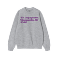 Minnesota Football Stadium Address Sweatshirt