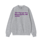 Minnesota Football Stadium Address Sweatshirt