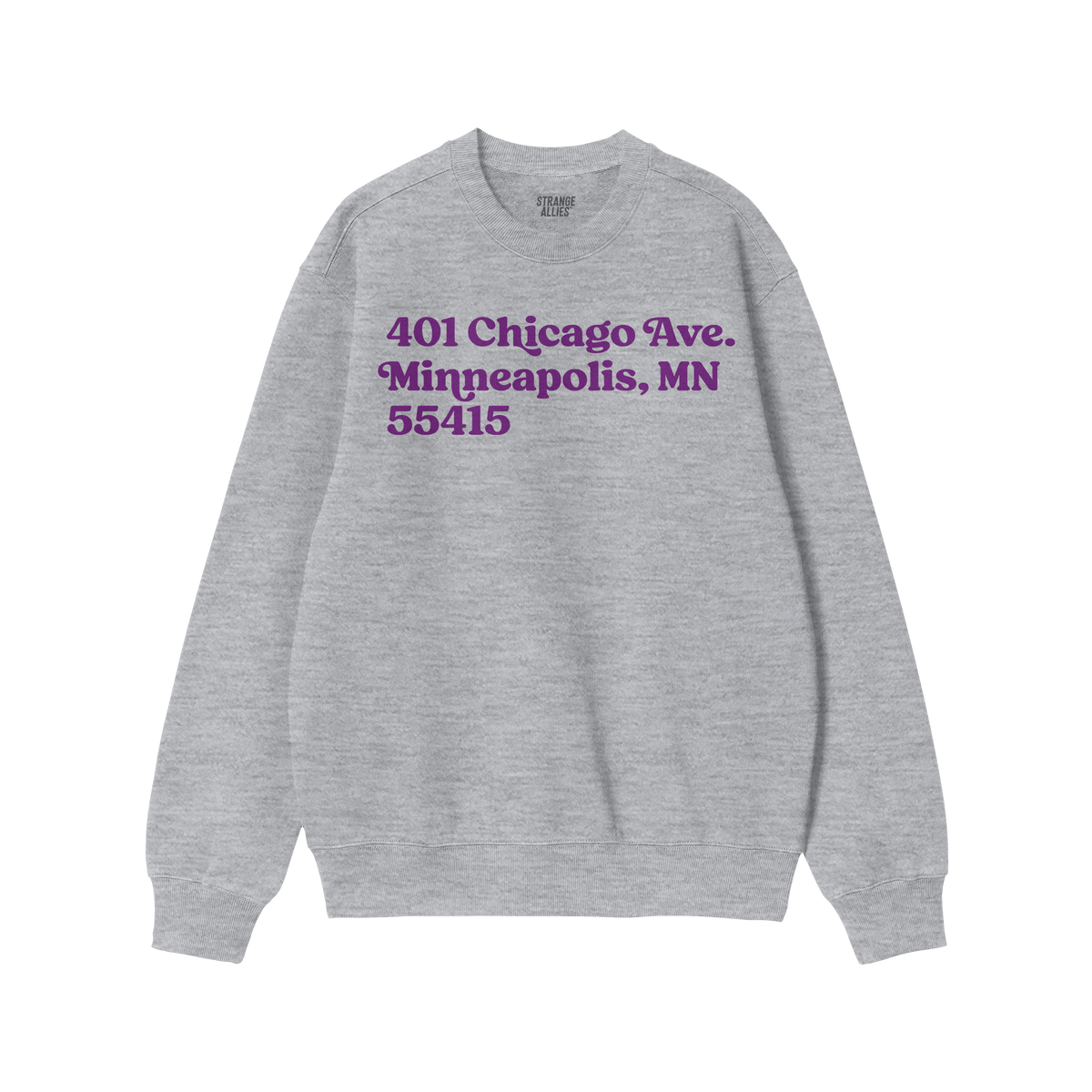 Minnesota Football Stadium Address Sweatshirt