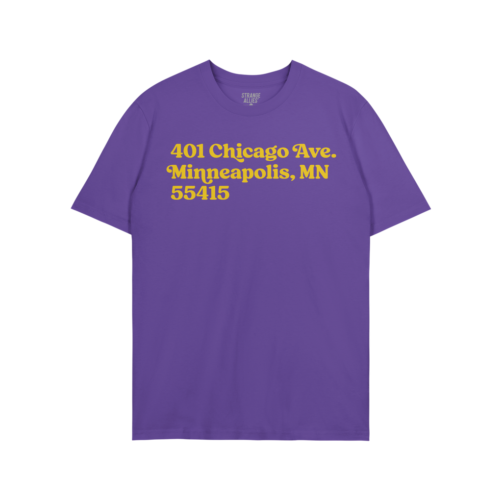 Minnesota Football Stadium Address T-shirt