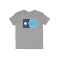 Minnesota No Kings Flag Shirt featuring a weathered star and slogan graphic, embodies resistance and freedom. Laid flat, it c