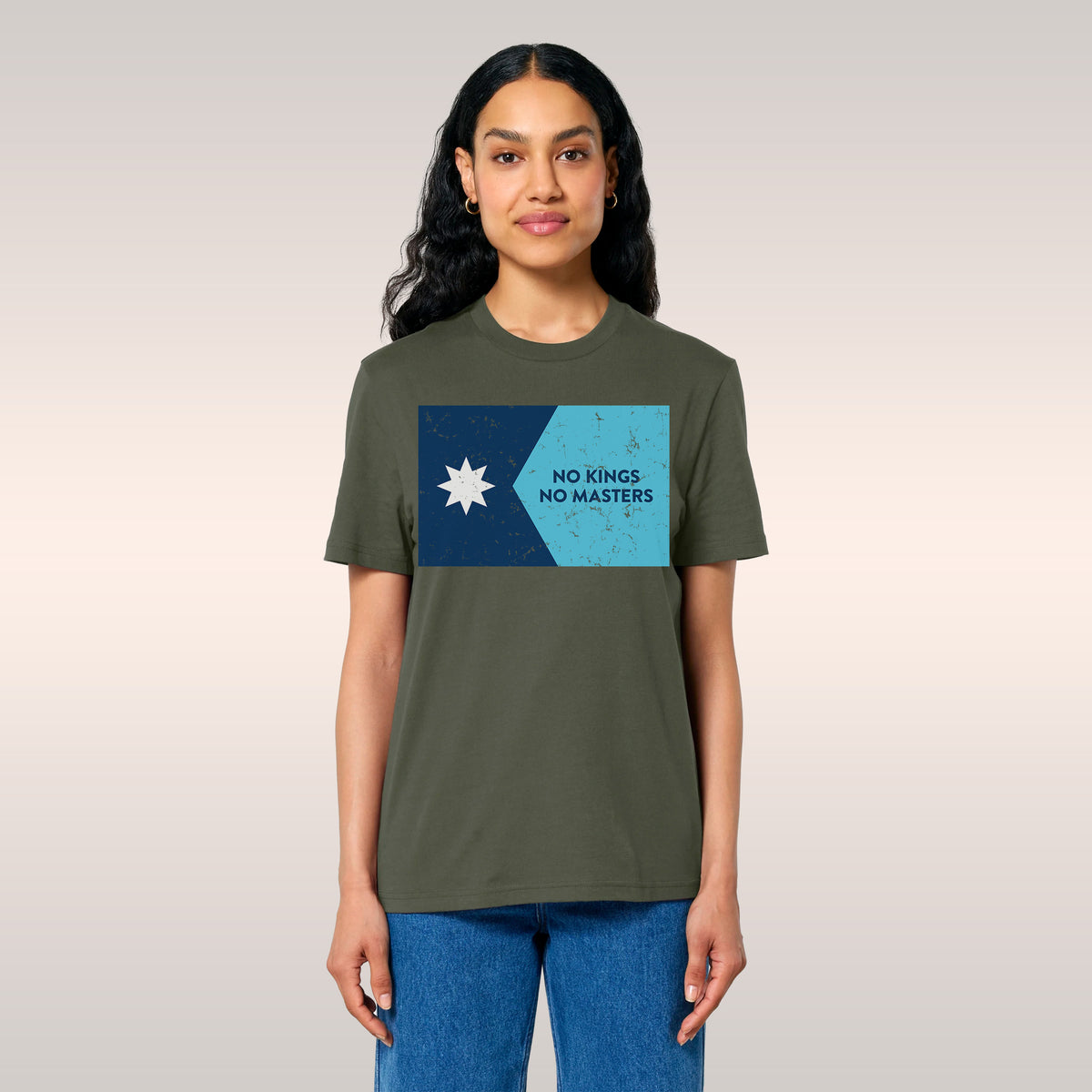 Minnesota No Kings Flag T-shirt