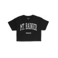 Mt. Rainier Washington Crop Top