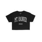Mt. Rainier Washington Crop Top