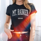 Mt. Rainier Washington Women's Baby Tee