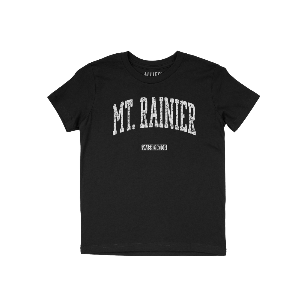 Mt. Rainier Washington Kids T-shirt