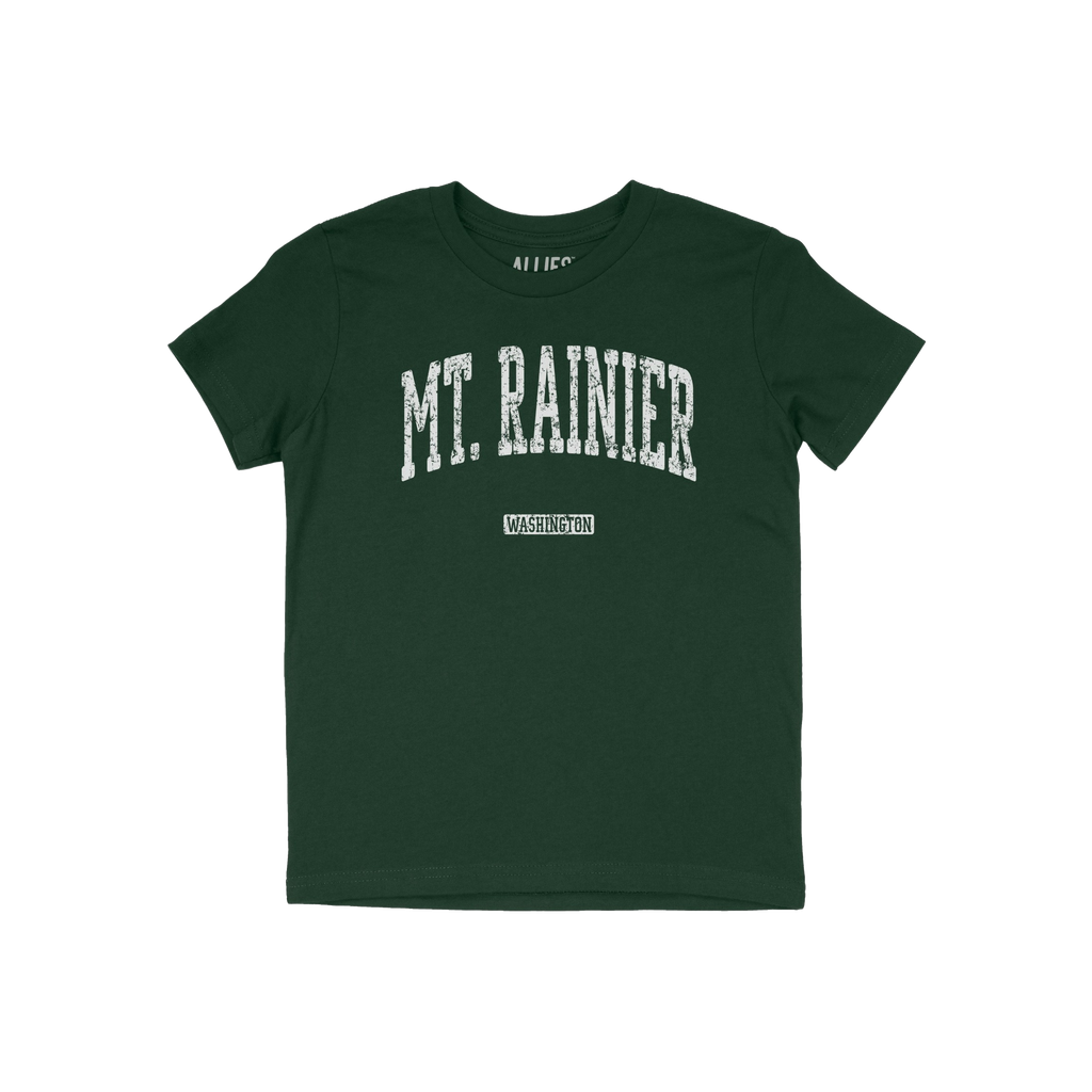 Mt. Rainier Washington Kids T-shirt