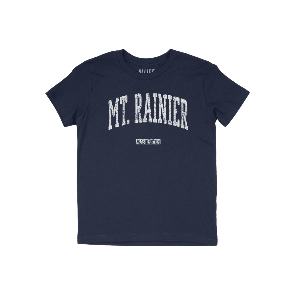 Mt. Rainier Washington Kids T-shirt