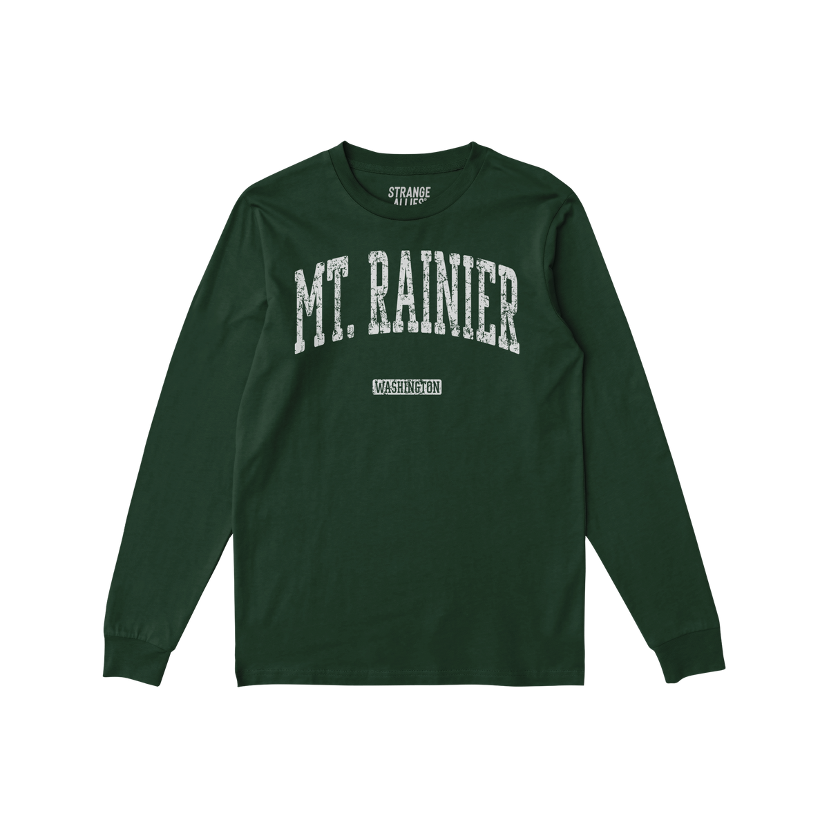 Mt. Rainier Washington Long Sleeve T-shirt