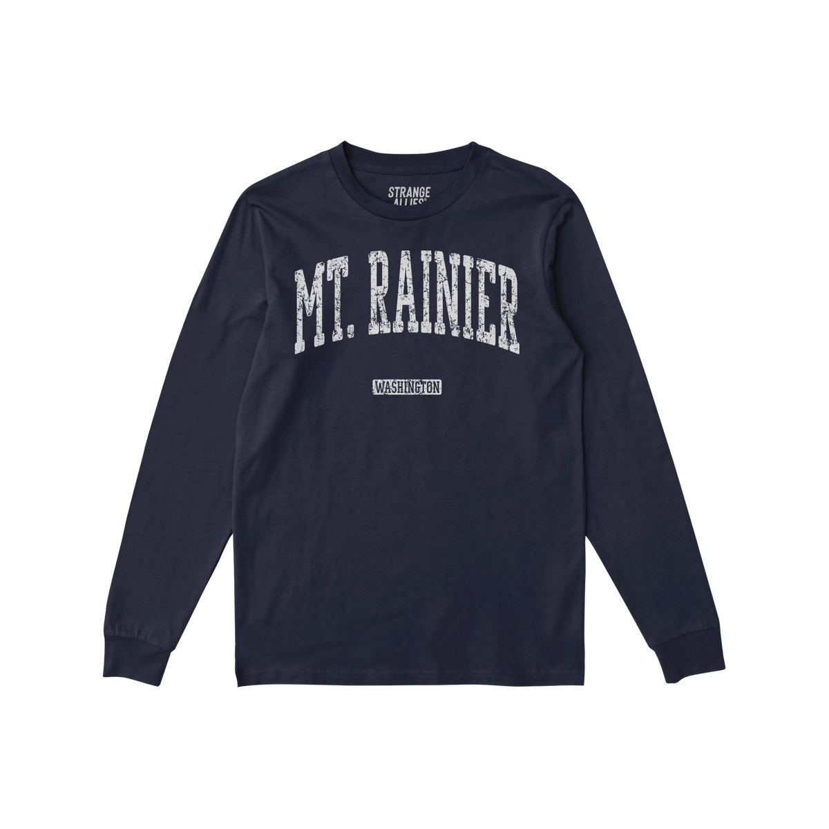 Mt. Rainier Washington Long Sleeve T-shirt
