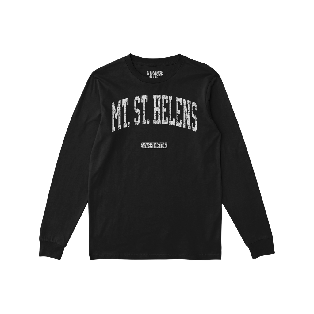 Mount St. Helens Washington Long Sleeve T-shirt