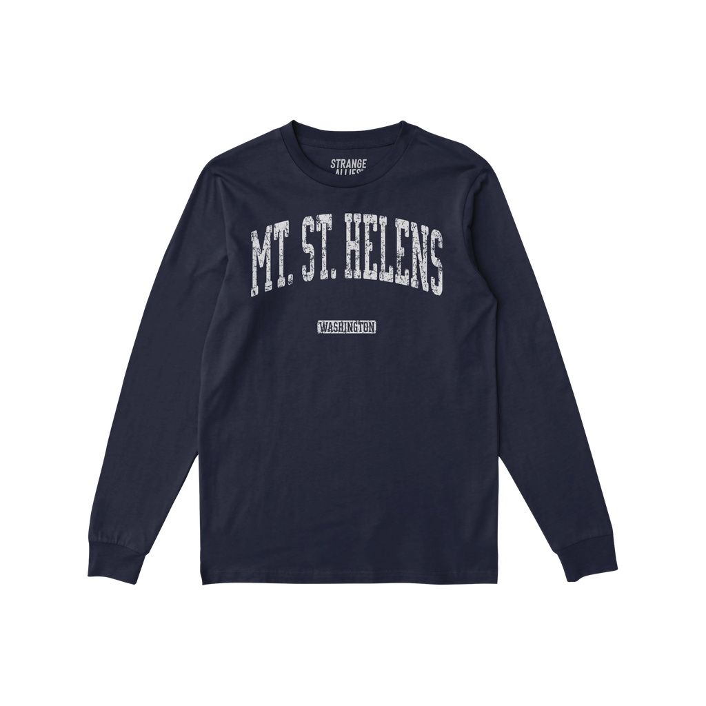 Mount St. Helens Washington Long Sleeve T-shirt