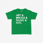 New York Art Drugs Music Women's Baby Tee