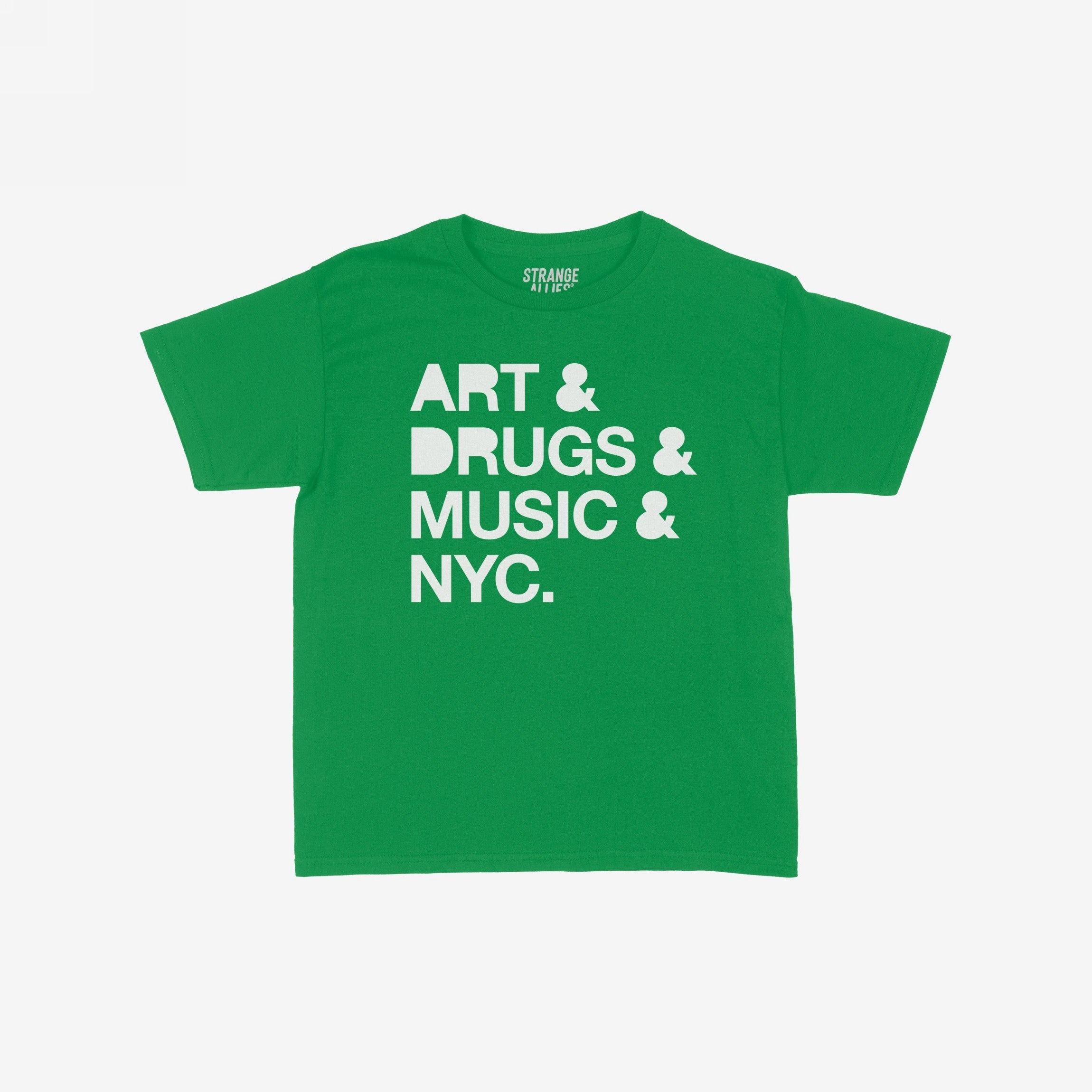New York Art Drugs Music Women's Baby Tee