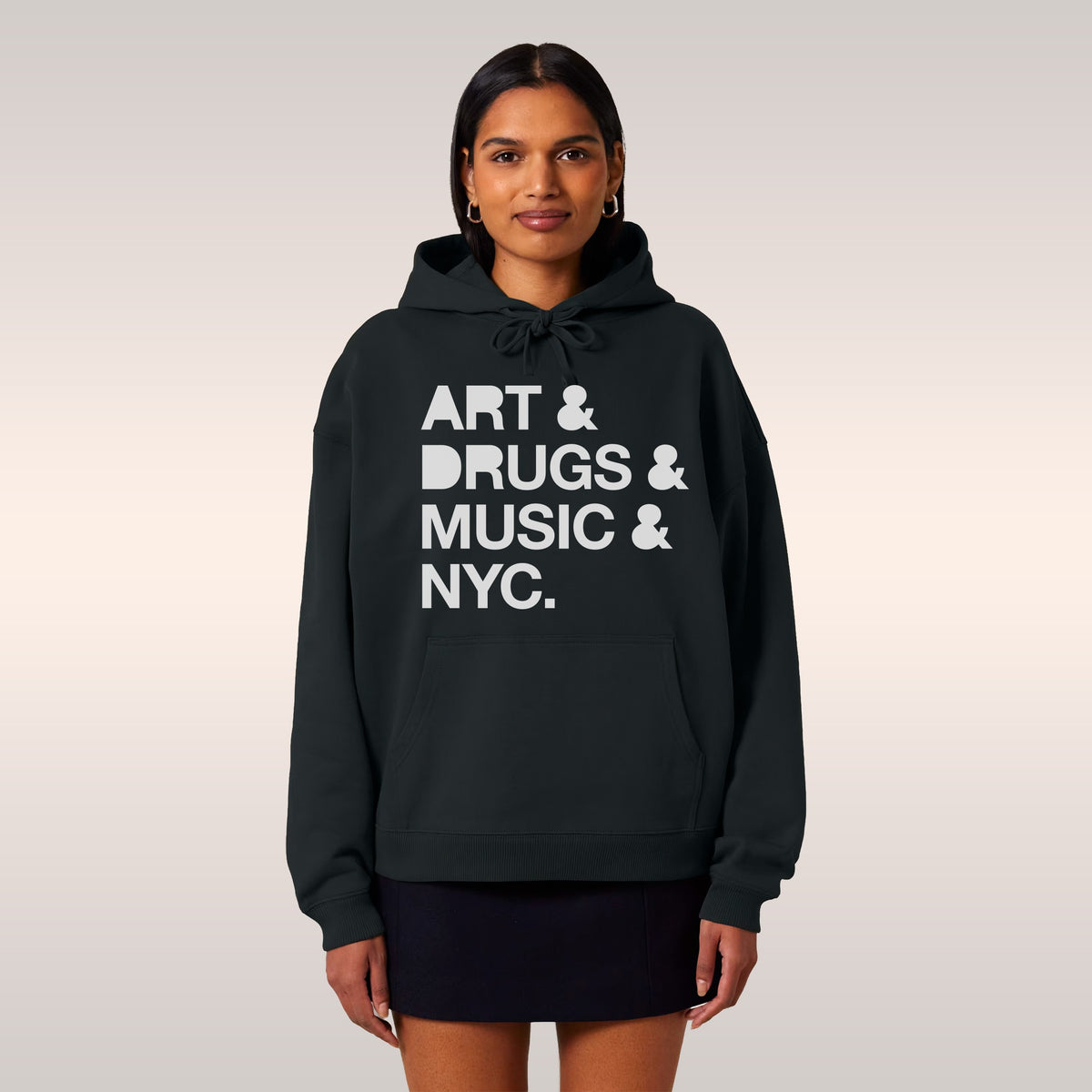 New York Art Drugs Music Hoodie