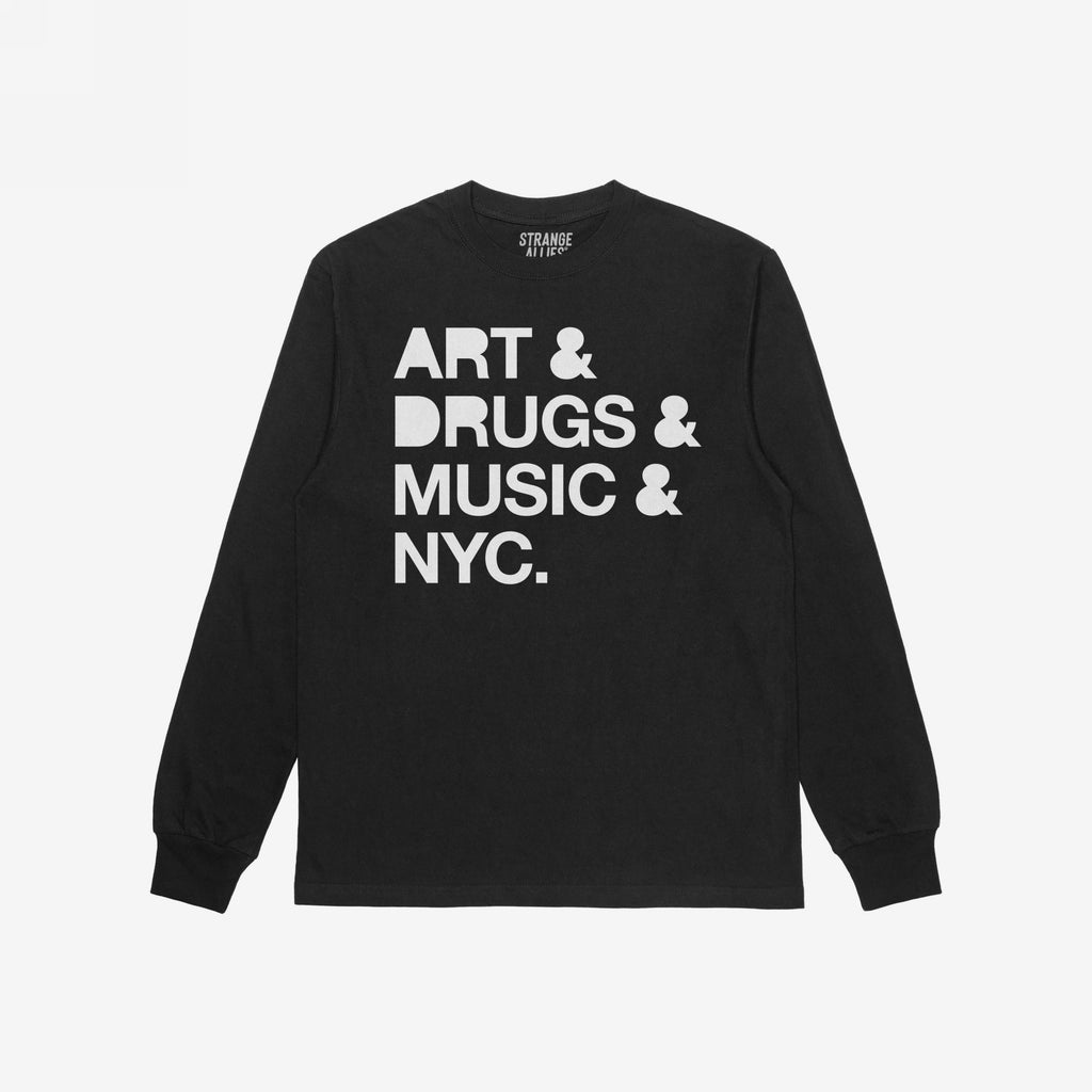 New York Art Drugs Music T-shirt
