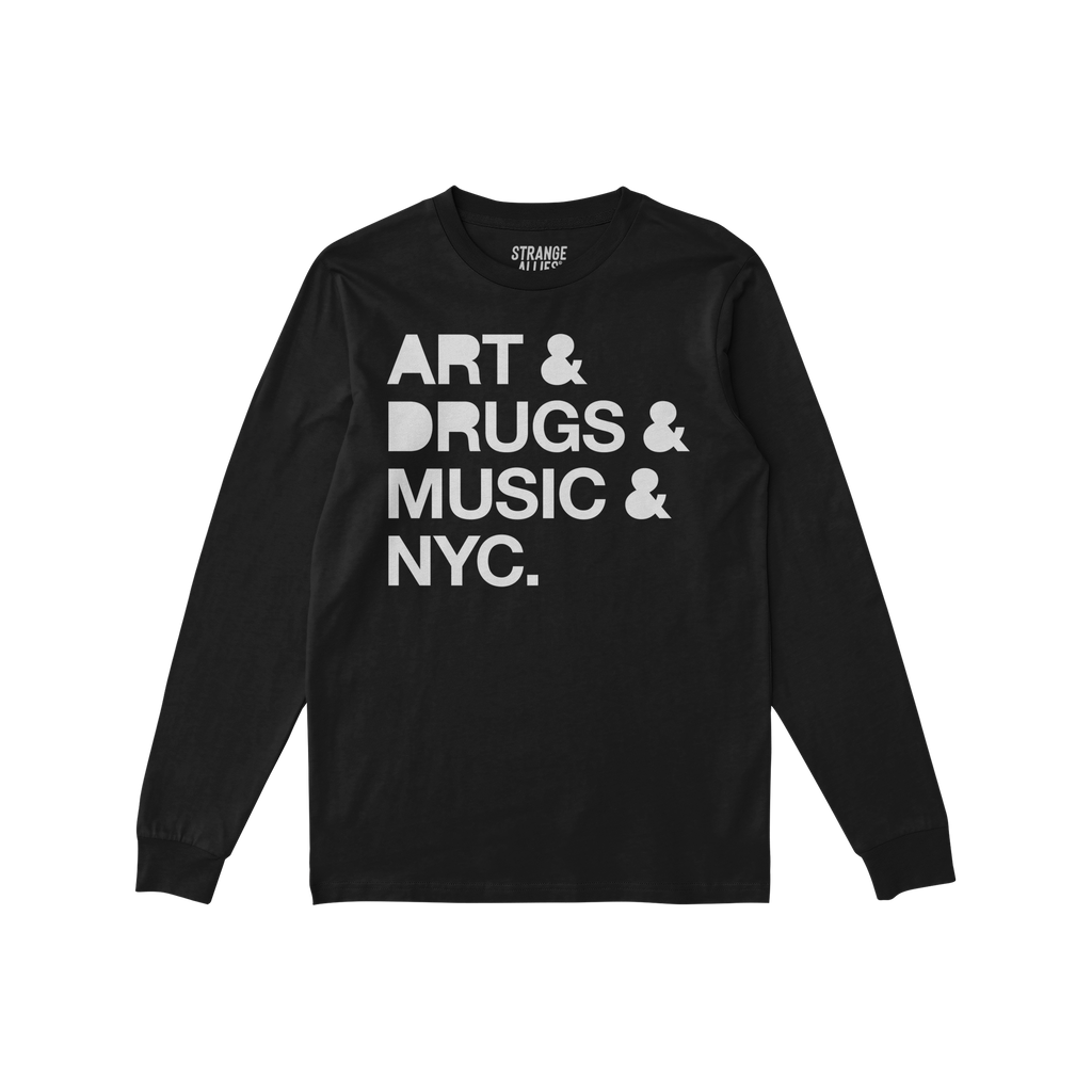 New York Art Drugs Music Long Sleeve T-shirt