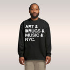 New York Art Drugs Music Long Sleeve T-shirt