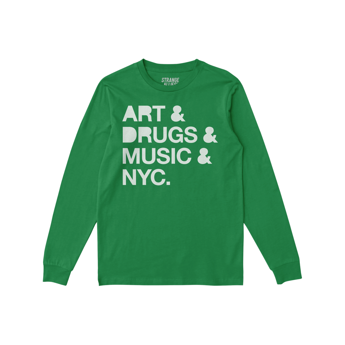New York Art Drugs Music Long Sleeve T-shirt