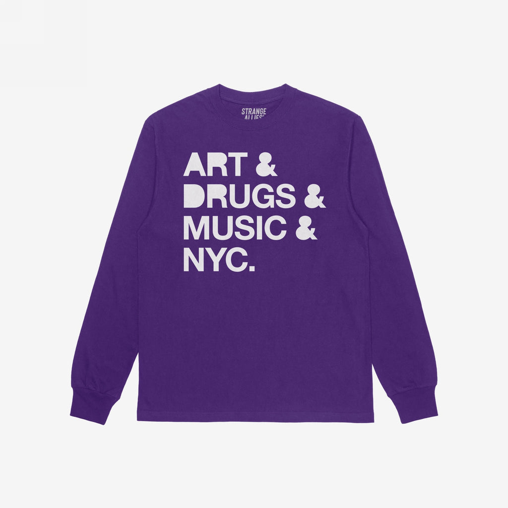 New York Art Drugs Music T-shirt