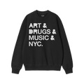 New York Art Drugs Music Sweatshirt