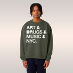 New York Art Drugs Music Sweatshirt
