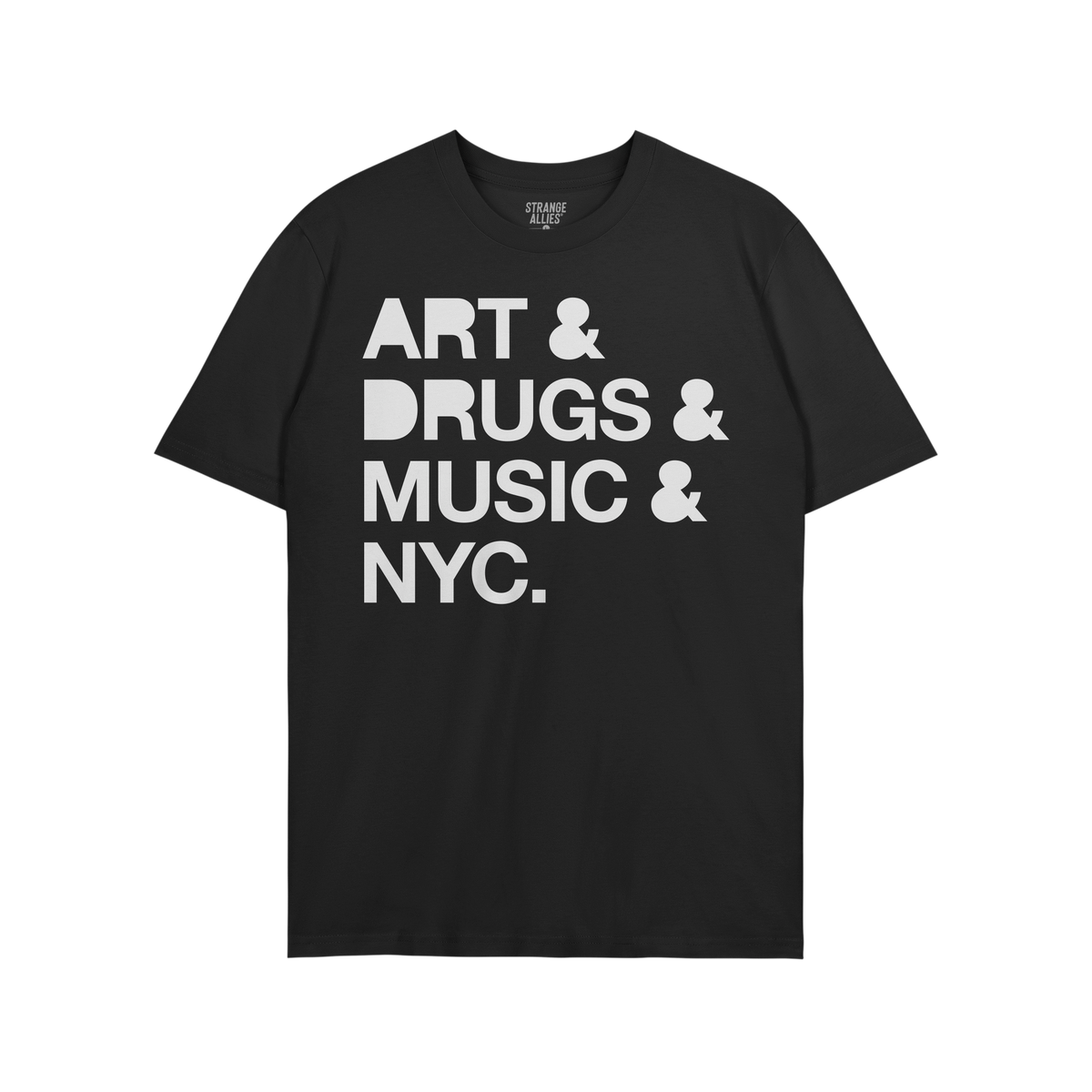 New York Art Drugs Music T-shirt