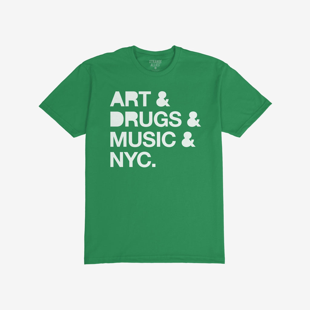 New York Art Drugs Music T-shirt
