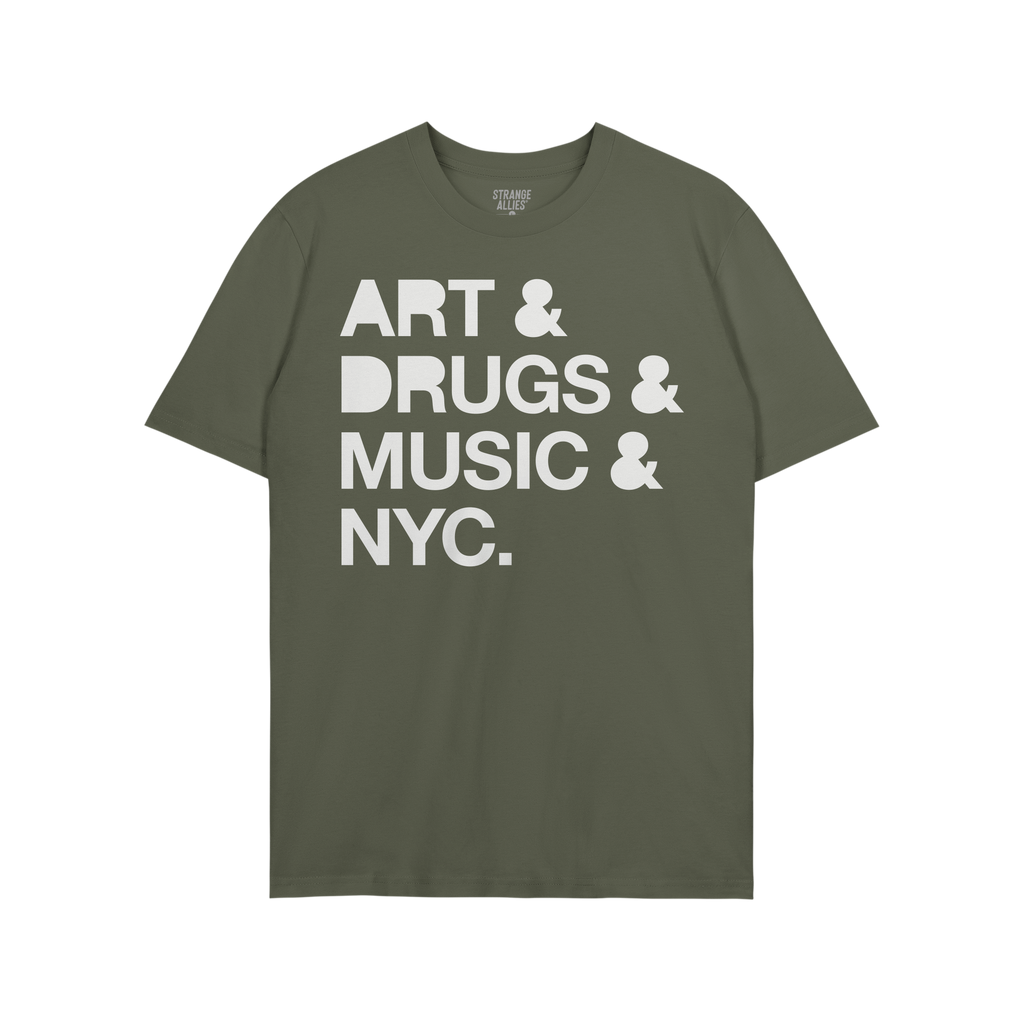 New York Art Drugs Music T-shirt