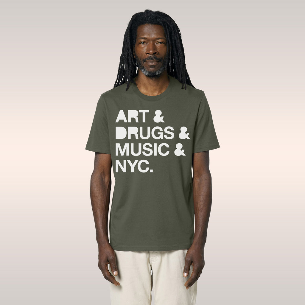 New York Art Drugs Music T-shirt
