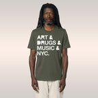 New York Art Drugs Music T-shirt