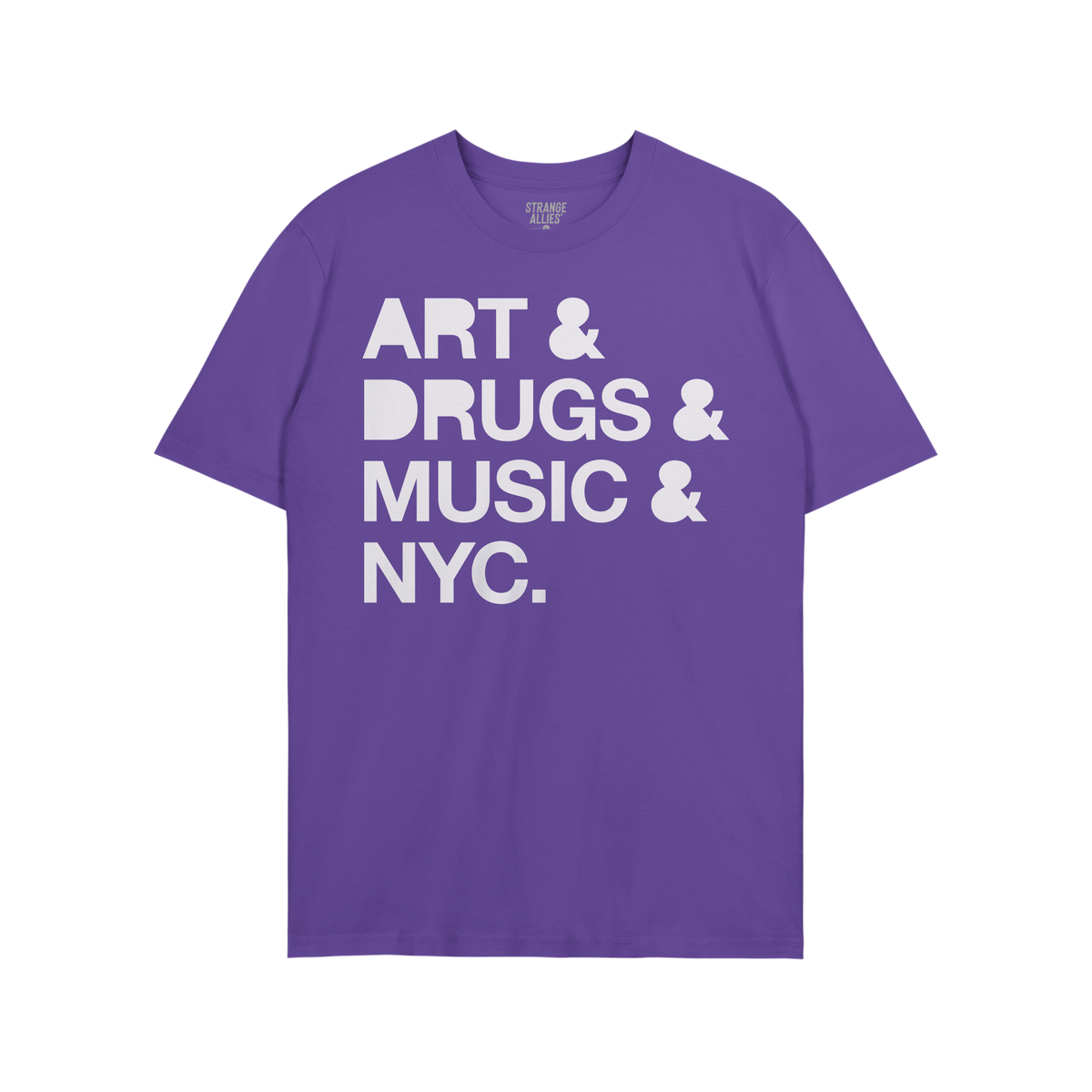 New York Art Drugs Music T-shirt