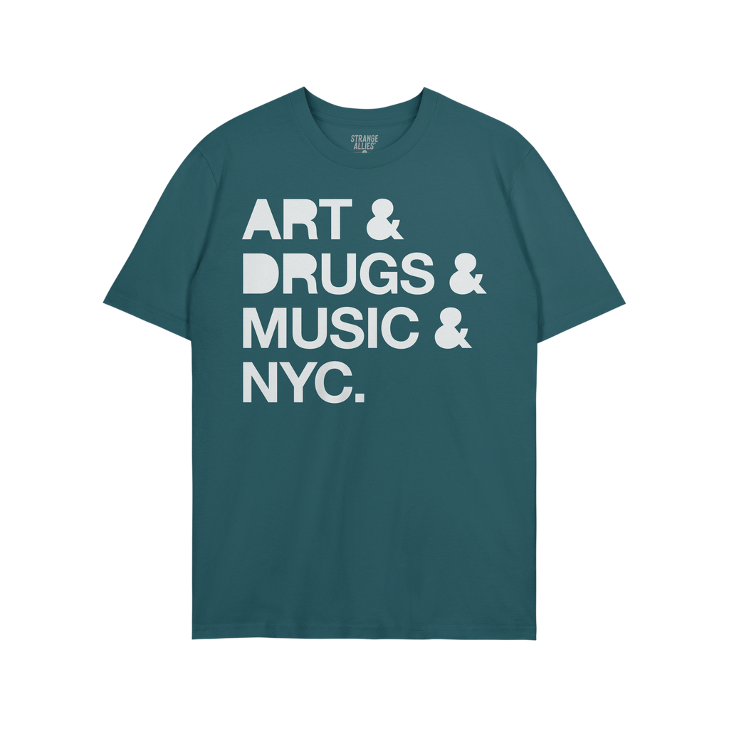 New York Art Drugs Music T-shirt