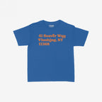 New York Baseball Stadium NYM Address Women's Baby Tee