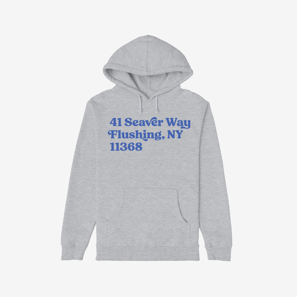 New York Baseball Stadium NYM Address Hoodie & Sweatshirt