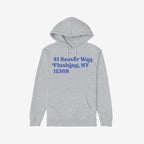 New York Baseball Stadium NYM Address Hoodie & Sweatshirt