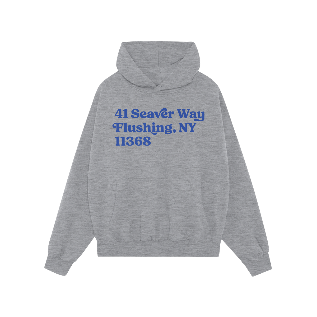 New York Baseball Stadium NYM Address Hoodie