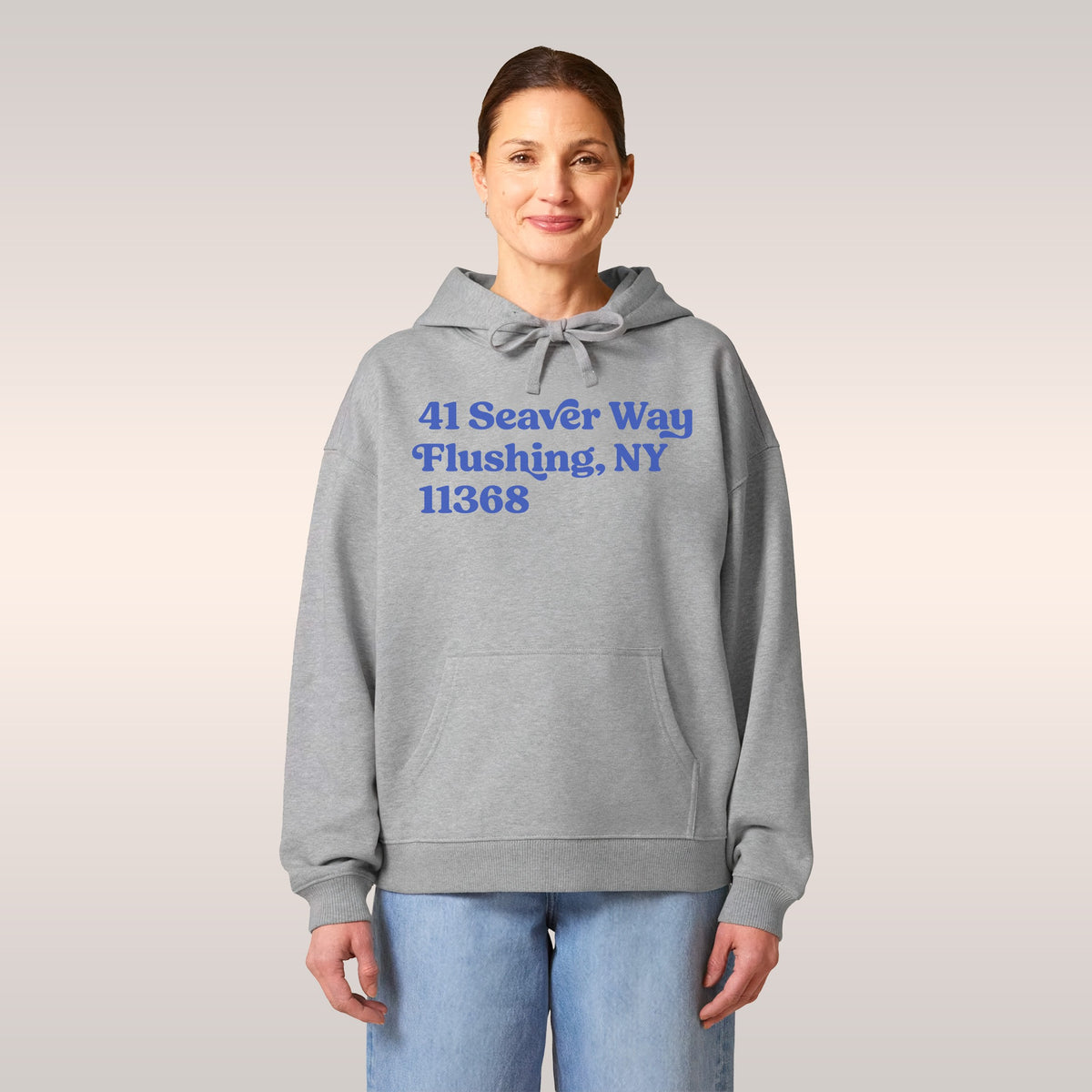 New York Baseball Stadium NYM Address Hoodie